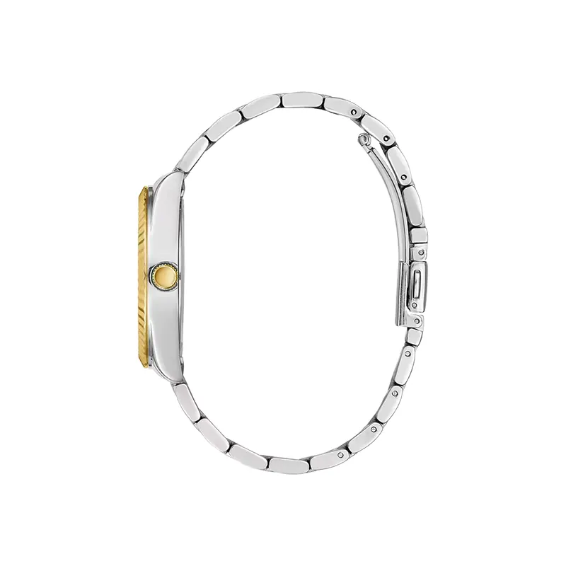 Guess Connoisseur Green Dial Two-tone Ladies Watch- GW0308L5